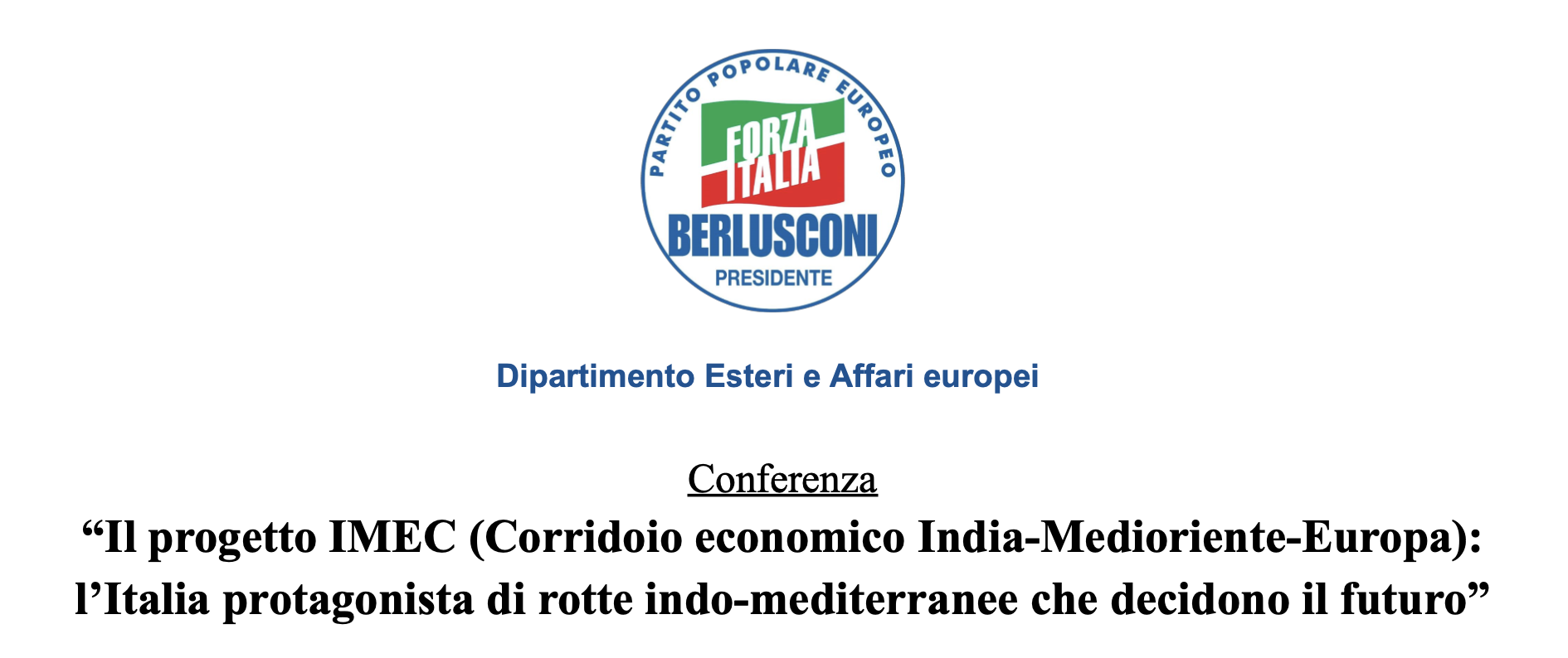 Il progetto IMEC (Corridoio economico India-Medioriente-Europa): l’Italia protagonista di rotte indo-mediterranee che decidono il futuro